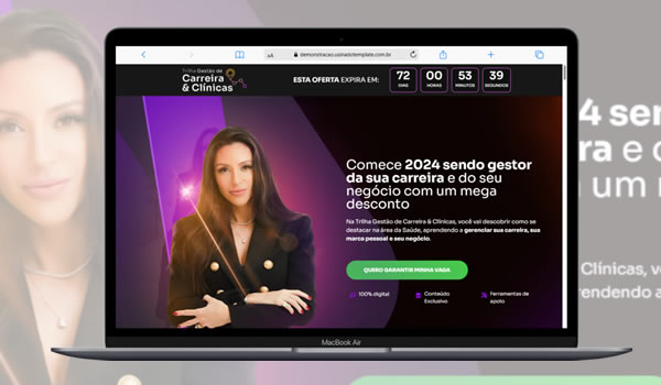 Cod.068 - Landingpage Para Treinamentos E Cursos Editável Portal Dos Scripts | Os Melhores Scripts Estão Aqui!