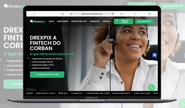 Cod.063 - Site Para Financeira 100% Editável Com Elementor Portal Dos Scripts | Os Melhores Scripts Estão Aqui!