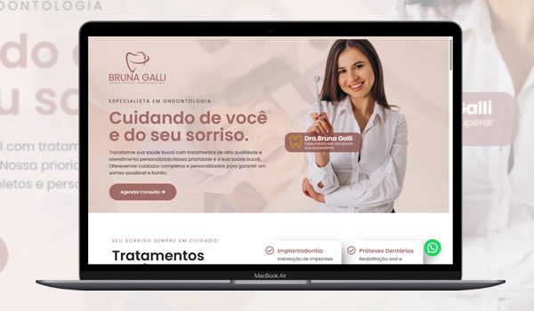 Cod.066 - Emplate Landingpage Para Dentistas Editável Portal Dos Scripts | Os Melhores Scripts Estão Aqui!