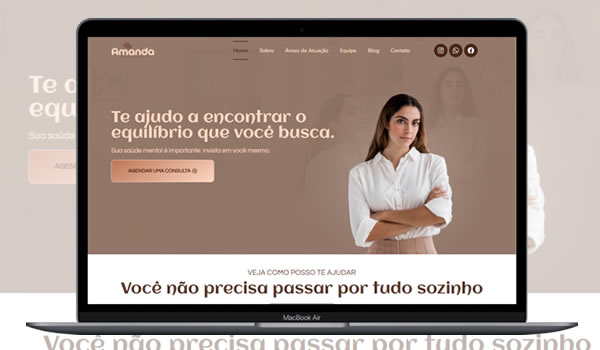 Cod.060 - LandingPage Para Psicologo 100% Editável Portal Dos Scripts | Os Melhores Scripts Estão Aqui!